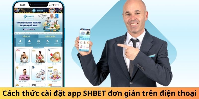 Cách thức cài đặt app SHBET đơn giản trên điện thoại